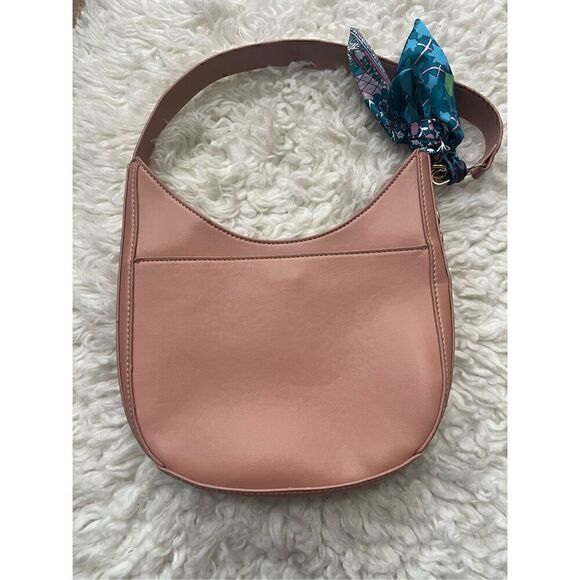 Alexis Bendel Women's Vegan Leather Handbag W Removable Scarf - Picture 1 of 6